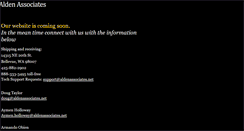 Desktop Screenshot of aldenassociates.net