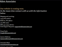 Tablet Screenshot of aldenassociates.net